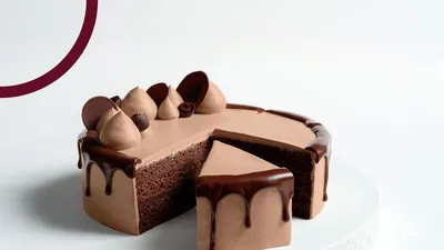 Sustainable Chocolate  Cake Cacao-Trace Certified