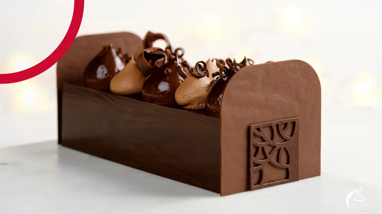 Creative Yule Log - Puratos