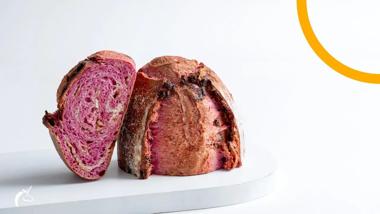 Ube &amp; White Chocolate Sourdough Bread | Puratos