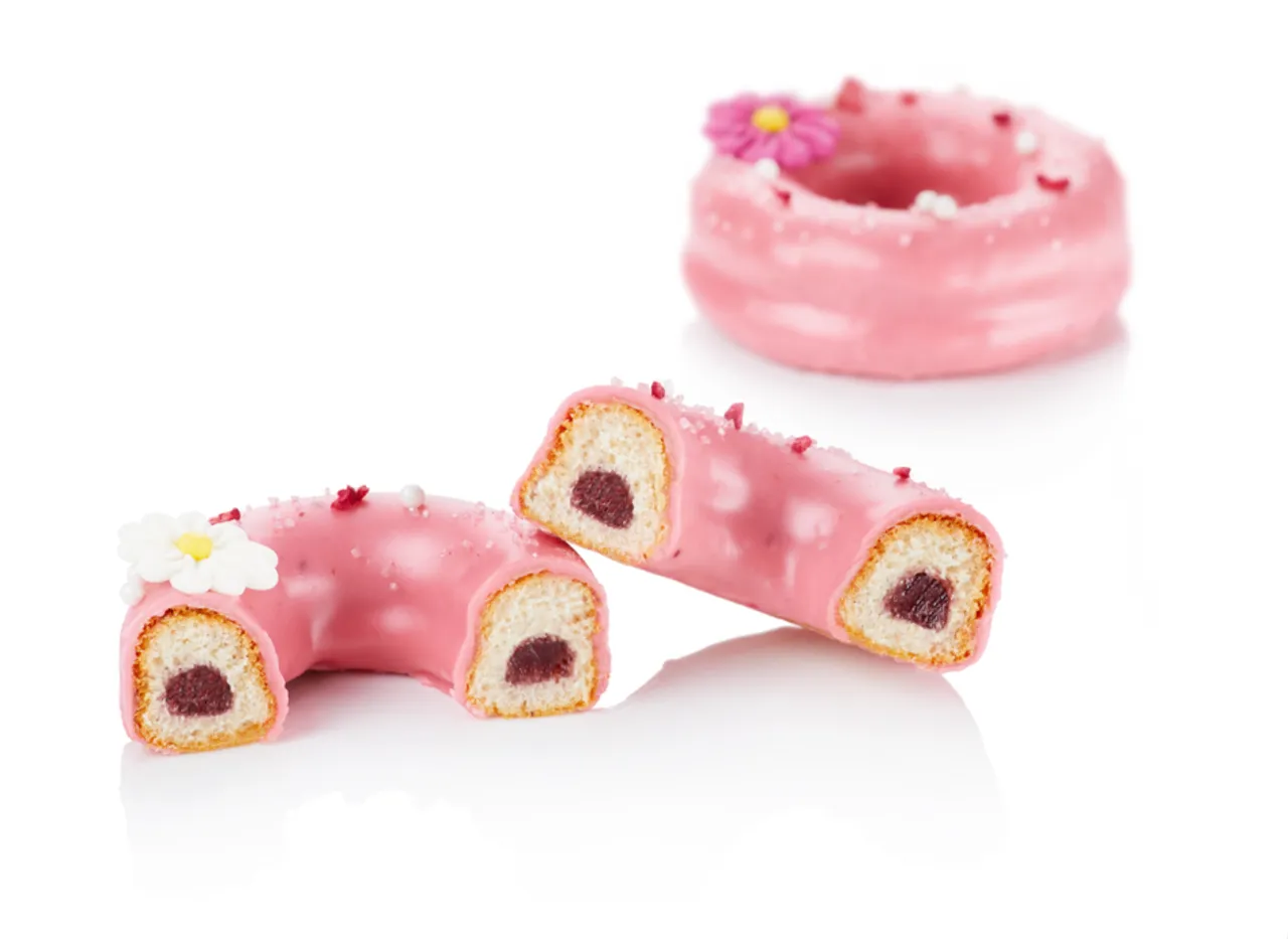 Raspberry Cakenut - Puratos